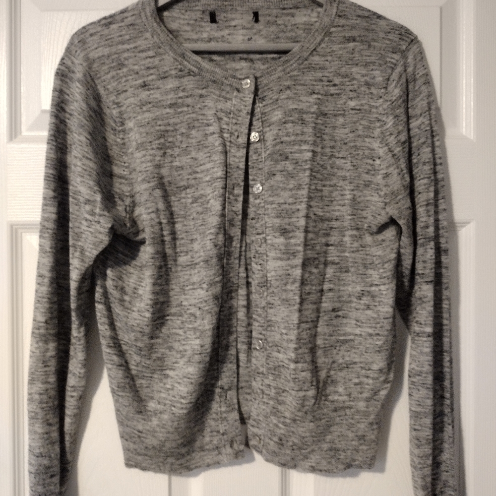 New York & Co Grey Button Up Cami